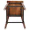 Flash Furniture Rustic Antique Walnut Industrial Wood Dining Backless Barstool, PK4 4-XU-DG-W0247B-GG - alternate 8